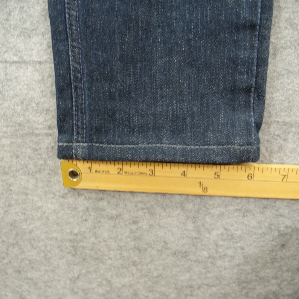 Nudie Jeans Mens 28 Blue Lean Dean Slim Straight Leg Mid Rise Organic - Picture 12 of 12